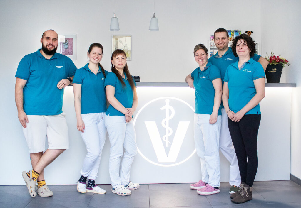 Das Team der Tierarztpraxis Ebeling in Potsdam